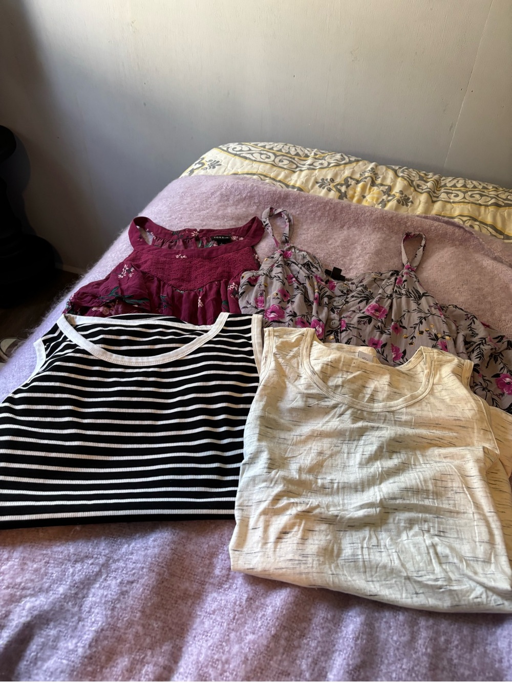 Bundle of tank tops